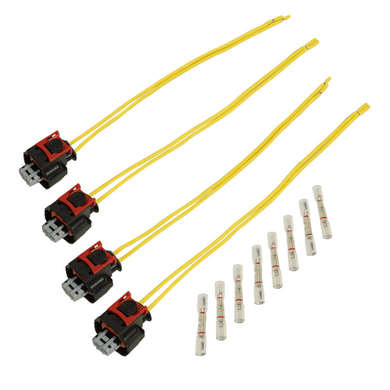BD Diesel 2017+ Chevy/GM L5P Injector Connector Pigtail Kit - 4 Pack - Mo-Moto