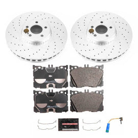 Power Stop 18-20 Mercedes-Benz C43 AMG Front Euro-Stop Brake Kit
