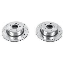 Load image into Gallery viewer, Power Stop 07-18 BMW X5 Rear Evolution Drilled &amp; Slotted Rotors - Pair