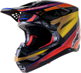 Supertech S-M10 Era Helmet Gold Ylw/Rio Red Glossy Xl