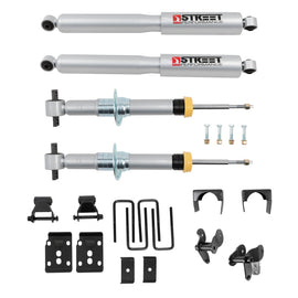 Belltech 2021+ Ford F-150 4WD 1in to 3.5in Front 5.5in Rear Lowering Kit - Mo-Moto