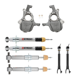 Belltech 21+ GM SUV SWB ONLY Front and Rear Lowering Kit w/ Street Performance Struts - Mo-Moto