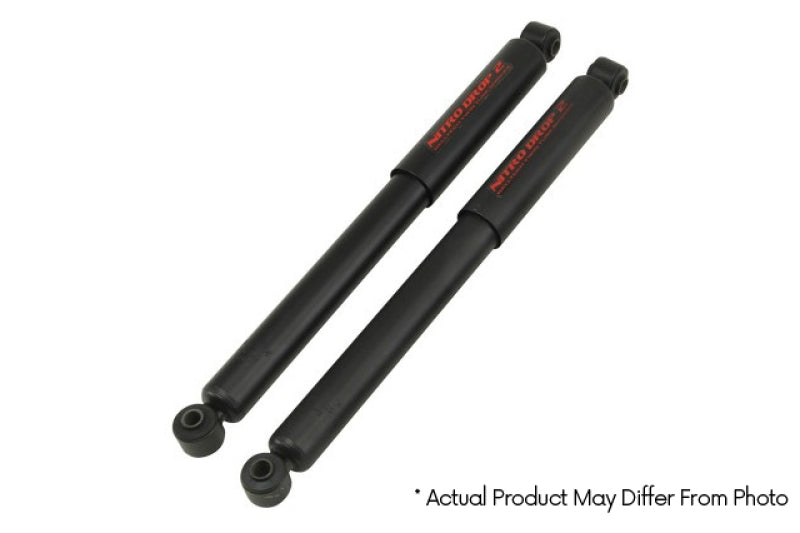 Belltech 99-06 GMC Sierra 1500 / Chevrolet Silverado 1500 Nitro Drop 2 Shock Absorber Set - Mo-Moto