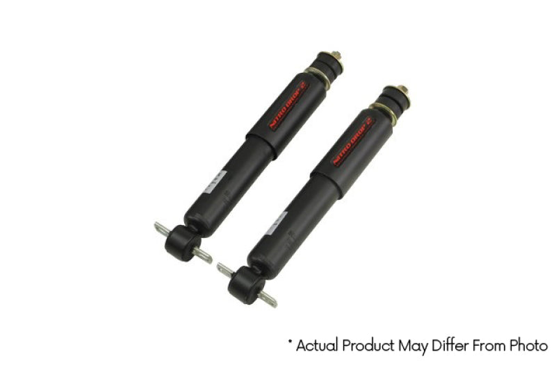 Belltech 99-06 GMC Sierra 1500 / Chevrolet Silverado 1500 Nitro Drop 2 Shock Absorber Set - Mo-Moto