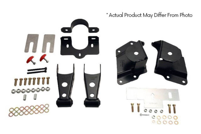 Belltech SHACKLE AND HANGER KIT 88-98 C-1500/2500 STD CAB - Mo-Moto