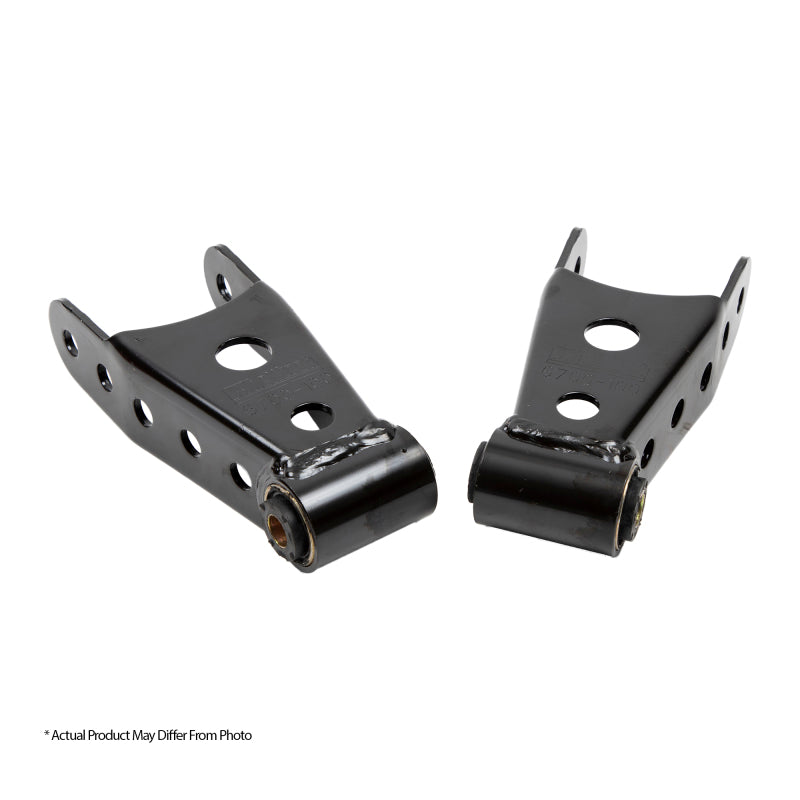 Belltech SHACKLE KIT 01-08 GM HD 1500-2500-3500 3inch - Mo-Moto