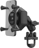 X-Grip Vibe-Safe Phone Mount With U-Bolt Base Short