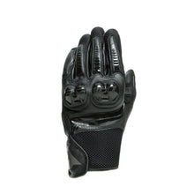 Load image into Gallery viewer, Dainese Mig 3 Unisex Leather Gloves Black/Black - 2XS