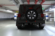 Load image into Gallery viewer, Rally Armor 18-25 Jeep JL Wrangler Black UR Mud Flap w/Red Logo