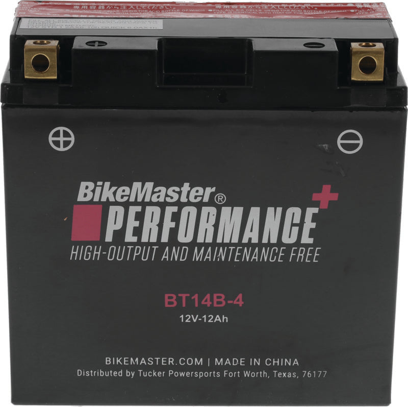 BikeMaster BT14B-4 Battery - Mo-Moto