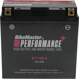 BikeMaster BT14B-4 Battery - Mo-Moto