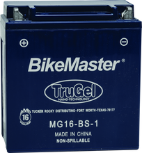 Load image into Gallery viewer, BikeMaster TruGel Battery MG16-BS-1 - Mo-Moto