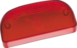 Bikers Choice Custom Fatbob Taillight Red Replacement Lens - Mo-Moto
