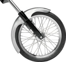 Load image into Gallery viewer, Bikers Choice Outlaw Raw Front Fender Wide Glide 21 Inch Wheel Undrilled Custom - Mo-Moto