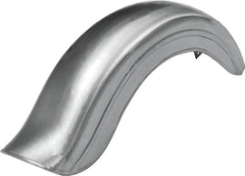 Bikers Choice Raw Fatbob Rear Fender Left Chain Cut Big Twin Custom - Mo-Moto
