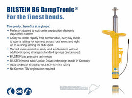 Bilstein B6 (DampTronic) 2015 BMW M3/M4 Front Right Monotube Strut Assembly - Mo-Moto