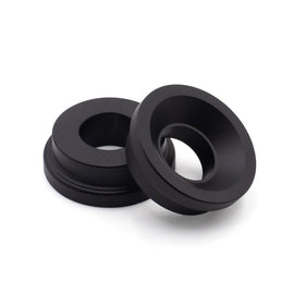 BLOX 2-Piece Billet Aluminum Solid Shifter Bushing B-Series Transmissions - Black - Mo-Moto