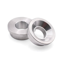 BLOX 2-Piece Billet Aluminum Solid Shifter Bushing B-Series Transmissions - Silver - Mo-Moto