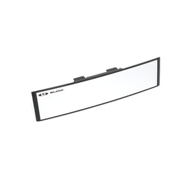 BLOX Racing 290mm Convex Mirror Black Frame No Tint - Mo-Moto
