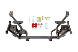 BMR 05-14 S197 Mustang K-Member w/ STD. Motor Mounts and STD. Rack Mounts - Black Hammertone - Mo-Moto