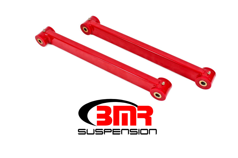 BMR 05-14 S197 Mustang Non-Adj. Boxed Lower Control Arms (Polyurethane) - Red - Mo-Moto