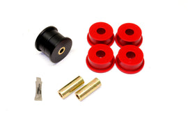 BMR 12-15 5th Gen Camaro Differential Mount Bushing Kit (Poly/Delrin Combo) - Black/Red - Mo-Moto