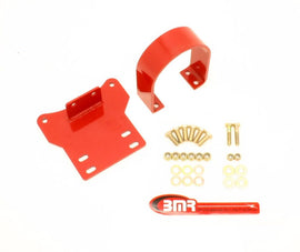 BMR 14-17 Chevy SS Auto Transmission Front Driveshaft Safety Loop - Red - Mo-Moto