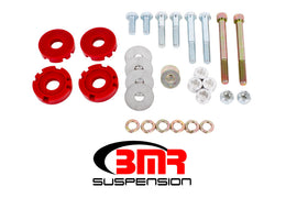 BMR 15-17 S550 Mustang Differential Lockout Bushing Kit (Polyurethane) - Red - Mo-Moto
