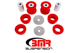 BMR 15-17 S550 Mustang Rear Cradle Bushing Kit (Polyurethane) - Red - Mo-Moto