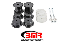 BMR 16-17 6th Gen Camaro Rear Cradle Bushing Kit (Delrin) - Black - Mo-Moto