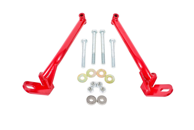 BMR 78-87 G-Body Control Arm Reinforcement Braces - Red - Mo-Moto
