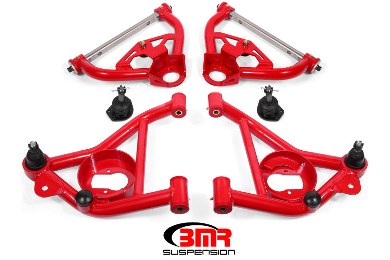 BMR 78-87 G-Body Upper And Lower A-Arm Kit - Red - Mo-Moto