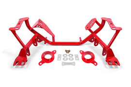 BMR 79-95 Ford Mustang K-Member Standard Version w/Spring Perches - Red - Mo-Moto