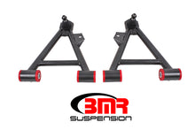 Load image into Gallery viewer, BMR 94-04 Mustang Lower Non-Adj. A-Arms (Coilover Only) w/ STD. Ball Joint (Poly) - Black Hammertone - Mo-Moto