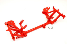 BMR 98-02 4th Gen F-Body K-Member w/ LS1 Motor Mounts and STD. Rack Mounts - Red - Mo-Moto