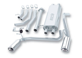 Borla 03-06 Hummer H2 6.0L 8cyl SS Catback Exhaust - Mo-Moto