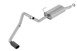 Borla 05-19 Nissan Frontier 4.0L V6 AT/MT Regular Cab S-type Exhaust (2wd/4wd) - Black Chrome Tip - Mo-Moto