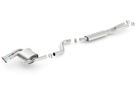 Borla 08-12 BMW 328i Sdm E90 2.0L RWD Dual Left Rear Exit Touring Cat-Back Exhaust - Mo-Moto