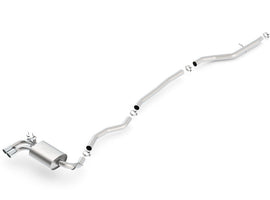 Borla 12-15 BMW 328i Sedan 2.0L AT/MT RWD Dual Left Rear Exit Catback Exhaust - Mo-Moto