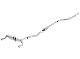 Borla 13-16 BMW 335i / 435i Atak Cat back SS 3.0in, 2.25in 3.5in Tip Single Rolled - Mo-Moto