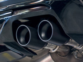 Borla 15-19 Subaru WRX/STI 2.5L Turbo 3in S-Type Catback Exhaust - 2.5in Black Chrome Tips - Mo-Moto
