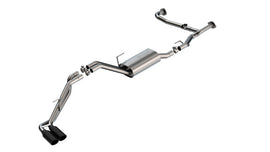 Borla 22-23 Nissan Frontier 3.8L V6 2WD/4WD AT S-Type Catback Exhaust - Black Chrome Tips - Mo-Moto