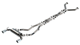 Borla 23-24 Nissan Z 2.5in S-Type Cat Back Exhaust 4.5in Tip - Stainless Steel Tips - Mo-Moto