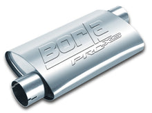 Load image into Gallery viewer, Borla Universal Pro-XS Muffler Oval 3in Inlet/Outlet Offset/Offset Notched Muffler - Mo-Moto