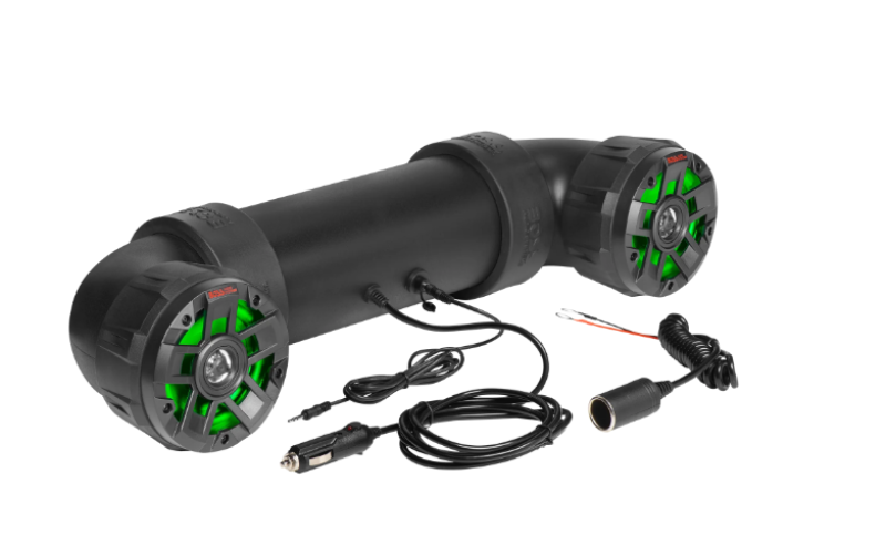 Boss Audio Systems ATV UTV Amplified Bluetooth Sound System 4in Speakers - RGB Illumination - Mo-Moto