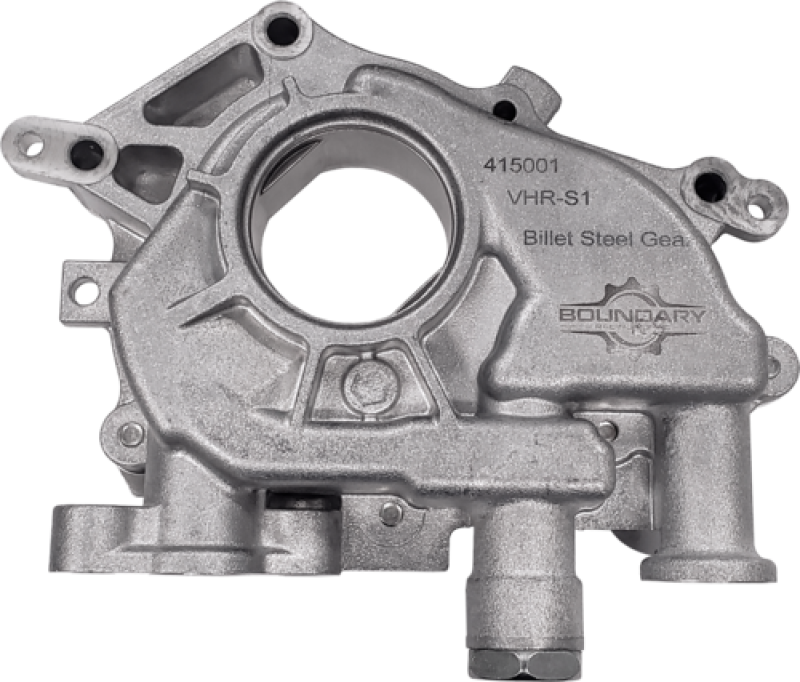 Boundary Nissan VQ 3.5L/3.7L VHR Oil Pump Assembly w/Billet Back Plate - Mo-Moto