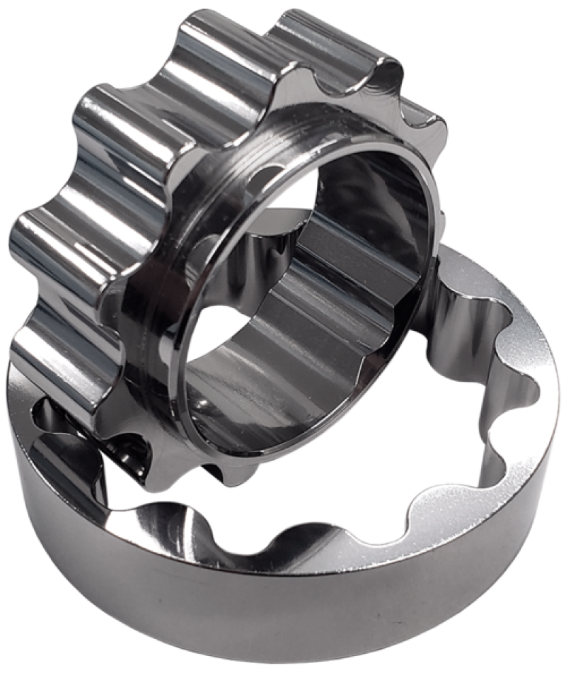 Boundary Nissan VQ 3.5L/3.7L VHR Oil Pump Assembly w/Billet Back Plate - Mo-Moto
