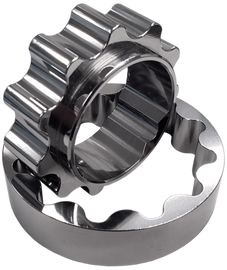 Boundary Nissan VQ 3.5L/3.7L VHR Oil Pump Assembly w/Billet Back Plate - Mo-Moto
