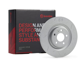 Brembo 07-14 Subaru WRX 2.5L/2011 WRX STI 2.5L AWD Front TY3 Sport Disc Rotor - 326X30 - Mo-Moto