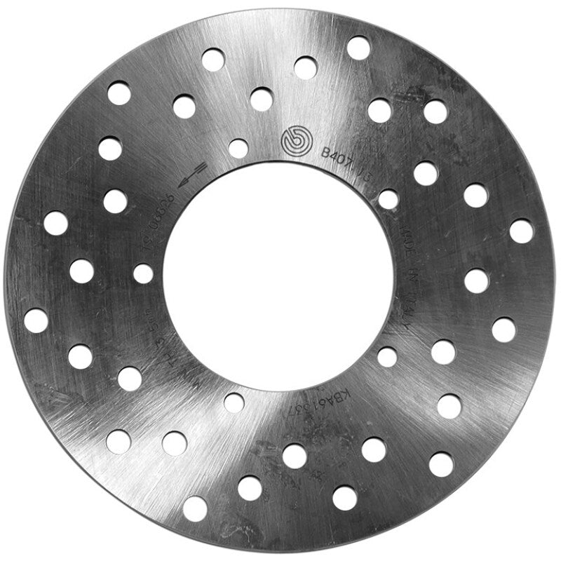 Brembo OE 00-04 Piaggio Vespa Zip 50CC/94-97 Hexagon 150CC 175x4mm Brake Disc - Front Fixed - Mo-Moto
